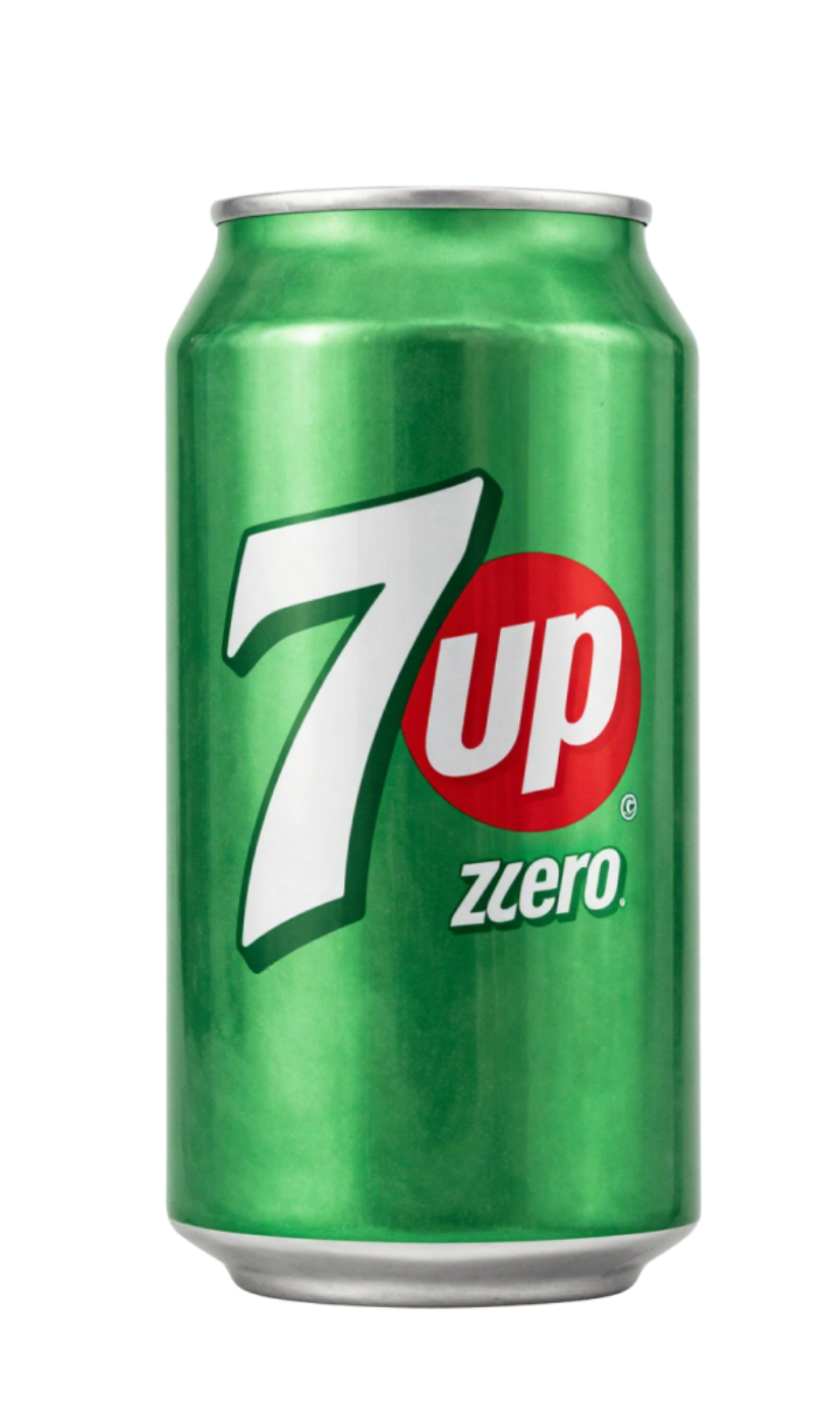 -Seven up zero sugar